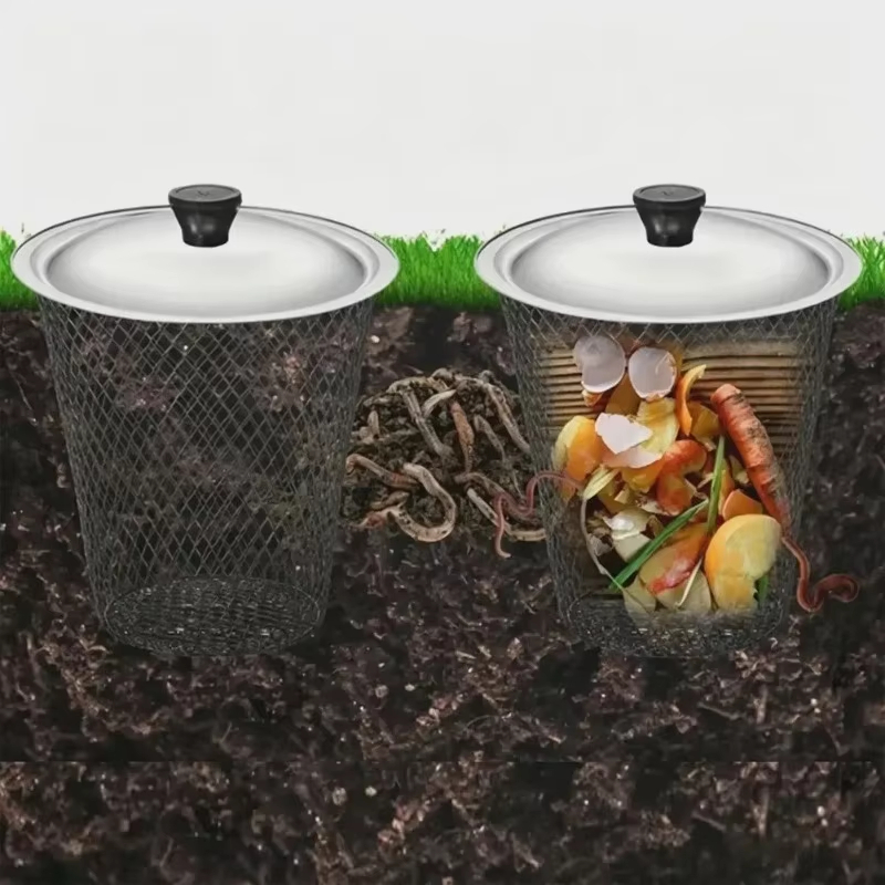 1/2 Peças Compostor de Minhoca - Urban Farming Garden avaliação e preço